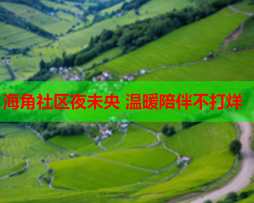 海角社区夜未央 温暖陪伴不打烊